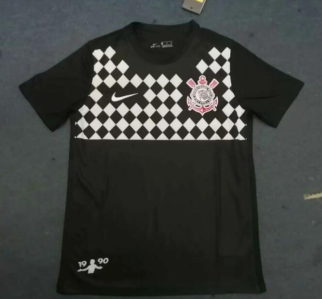 SC Corinthians Black Special 1990 Soccer Jersey Shirt 2020/21